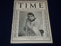 1926 MARCH 1 TIME MAGAZINE - MARION NEVADA TALLEY COVER - T 30