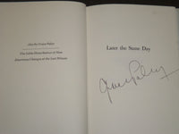 1985 LATER THE SAME DAY BY GRACE PALEY SIGNED BY AUTHOR 4TH PRINTING - KD 5794