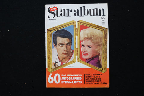 1961 AUGUST NEW STAR ALBUM MAGAZINE - CONNIE STEVENS COVER - E 24567