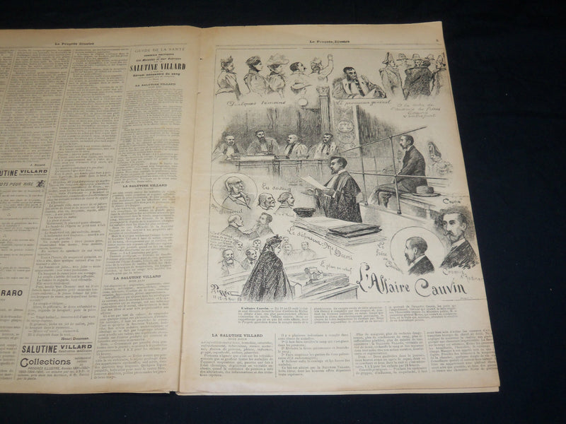 1891-1905 LE PROGRES ILLUSTRE FRENCH MAGAZINE LOT OF 20 ISSUES - NP 5376