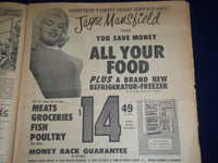 1959 MAY 17 PICTORIAL MAGAZINE - RAY MILLAND COVER - JAYNE MANSFIELD AD - J 1449