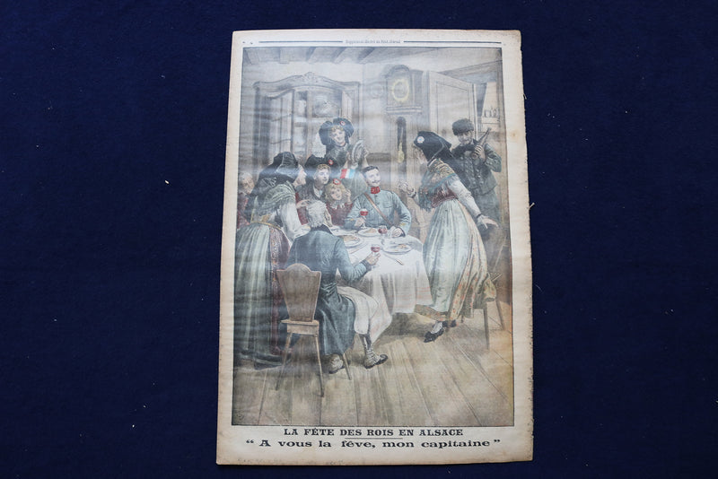 1917 JAN 7 LE PETIT JOURNAL SUPPLEMENT ILLUSTRE MAGAZINE- GEN. HUMBERT - NP 8793