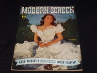 1941 SEPTEMBER MODERN SCREEN MAGAZINE - MERLE OBERON FRONT COVER - E 1562