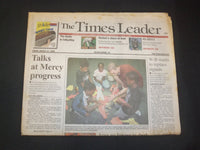 1999 AUGUST 27 WILKES-BARRE TIMES LEADER - TALKS AT MERCY HOSP PROGRESS- NP 7475