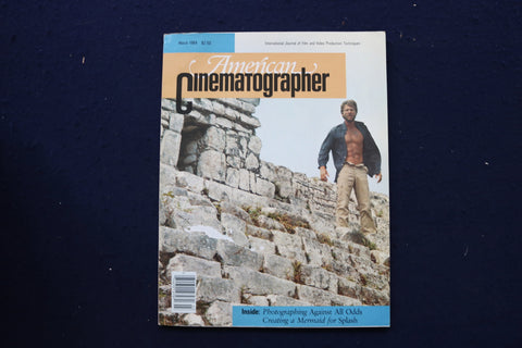 1984 MARCH AMERICAN CINEMATOGRAPHER MAGAZINE - AGAINST ALL ODDS COVER - E 17713
