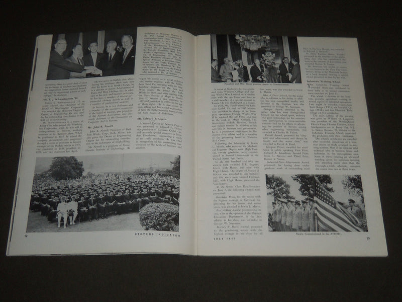 1957-1960 STEVENS INDICATOR MAGAZINE LOT OF 3 - NICE PHOTOS - J 2552
