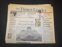1999 AUGUST 21 WILKES-BARRE TIMES LEADER - MURDERER NORMAN JOHNSTON - NP 7476
