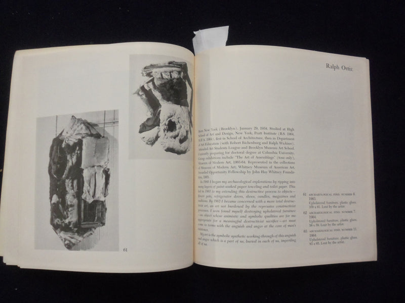 1965 YOUNG AMERICA 1965 - THIRTY AMERICAN ARTISTS UNDER THIRTY-FIVE - J 8459