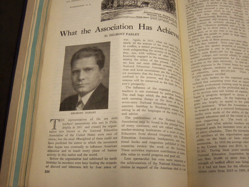 1932 JANUARY-DECEMBER JOURNAL OF EDUCATION BOUND VOLUME - R 885