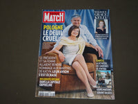 2010 APRIL 15-21 PARIS MATCH (FRENCH) MAGAZINE - LECH KACZYNSKI & MARIA- SP 9973