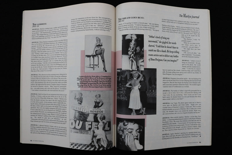 1993 JUNE LOS ANGELES MAGAZINE - MARILYN MONROE PHOTOS INSIDE - E 25202