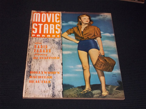 1948 MARCH MOVIE STARS PARADE MAGAZINE - JUNE HAVER COVER - E 13917