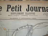 1890'S-1900'S LE PETIT JOURNAL SUPPLEMENT ILLUSTRE MAGAZINES LOT OF 400+ - #1