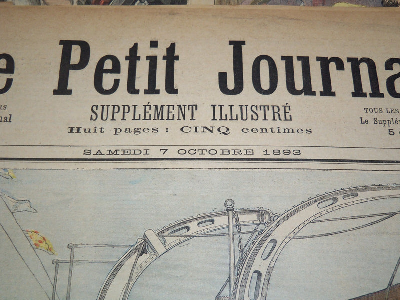 1890'S-1900'S LE PETIT JOURNAL SUPPLEMENT ILLUSTRE MAGAZINES LOT OF 400+ - #1