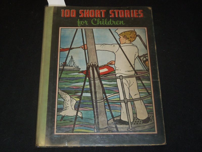 1937 100 SHORT STORIES HARDCOVER BOOK EDITED BY VIOLA RUTH LOWE - I 1816