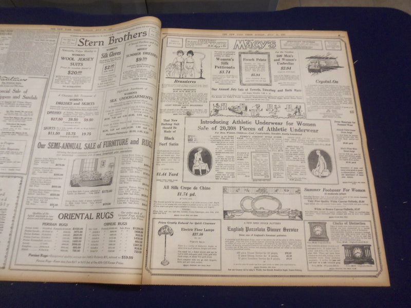 1920 JULY 11 NEW YORK TIMES - FORDS BUY RAILWAY INTO COAL FIELDS - NT 9327