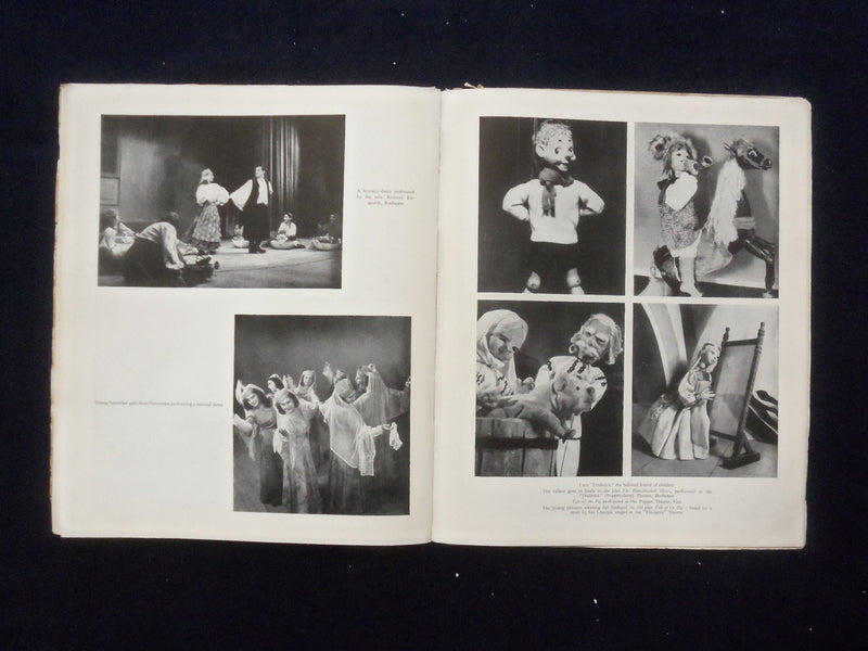 1957 THEATRE OPERA BALLET IN RUMANIA PROGRAM - GREAT PHOTOS - J 9417