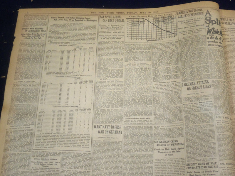 1917 JULY 20 NEW YORK TIMES - DRAFT DRAWING PLAN IS CHANGED - NT 9318