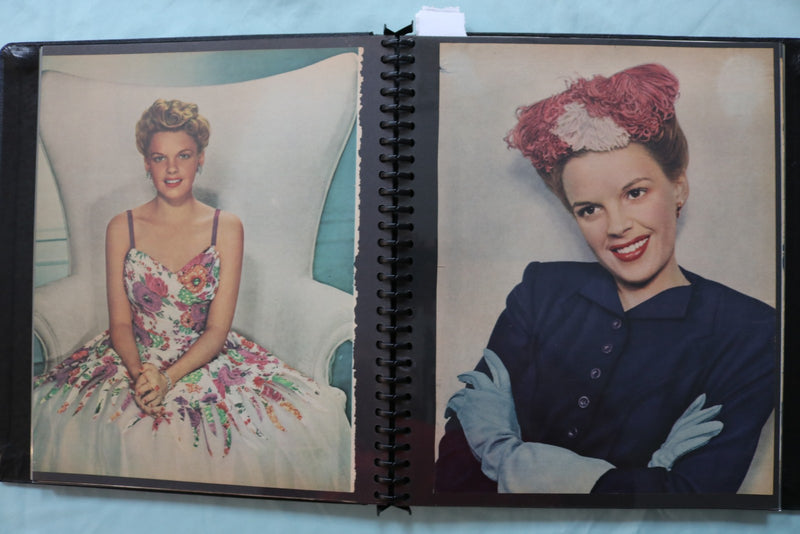 MOVIE STAR PHOTO SCRAPBOOK - CLINT EASTWOOD - JUDY GARLAND - CLARK GABLE - #63