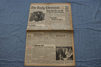 1966 FEB 25 THE DAILY CHRONICLE NEWSPAPER - AMERICAN GI'S SALUTED - NP 8499