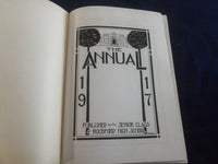 1917 THE ANNUAL ROCKFORD HIGH SCHOOL YEARBOOK - ROCKFORD, ILLINOIS - YB 2595