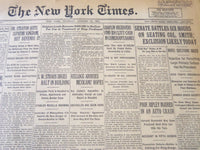 1927 JAN 20 NEW YORK TIMES - CHAPLIN RECEIVERS FIND $913,372 IN BANKS - NT 6369