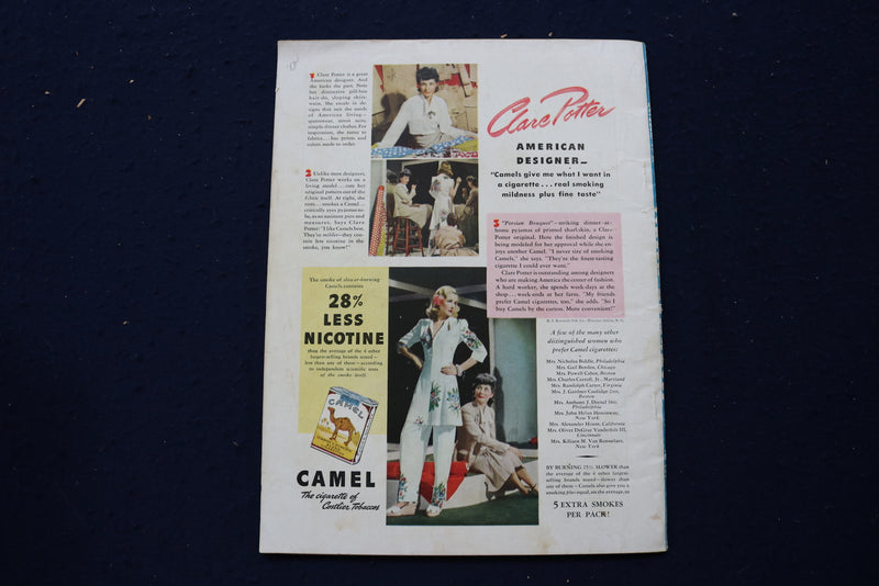 1941 OCTOBER SCREEN ROMANCES MAGAZINE - JOAN CRAWFORD COVER - E 12712