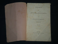 1839-1840 CATALOGUE OF THE THEOLOGICAL SEMINARY AT ANDOVER MASSACHUSETTS- J 4490
