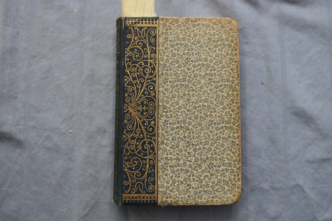 1887 HEALDONG HALL AND NIGHTMARE ABBEY HARDCOVER BOOK BY THOMAS PEACOCK - K 677