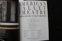 1989 AMERICAN BALLET THEATRE SOFTCOVER BOOK - PORTAITS BY ANNIE LEBOVITZ- K 2314