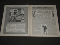 1907 FEBRUARY 9 THE SATURDAY EVENING POST MAGAZINE - ILLUSTRATED COVER- SP 999