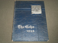 1940 THE ECHO BOUND BROOK HIGH SCHOOL YEARBOOK - NEW JERSEY - YB 417