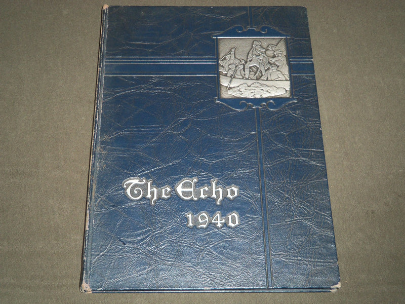 1940 THE ECHO BOUND BROOK HIGH SCHOOL YEARBOOK - NEW JERSEY - YB 417