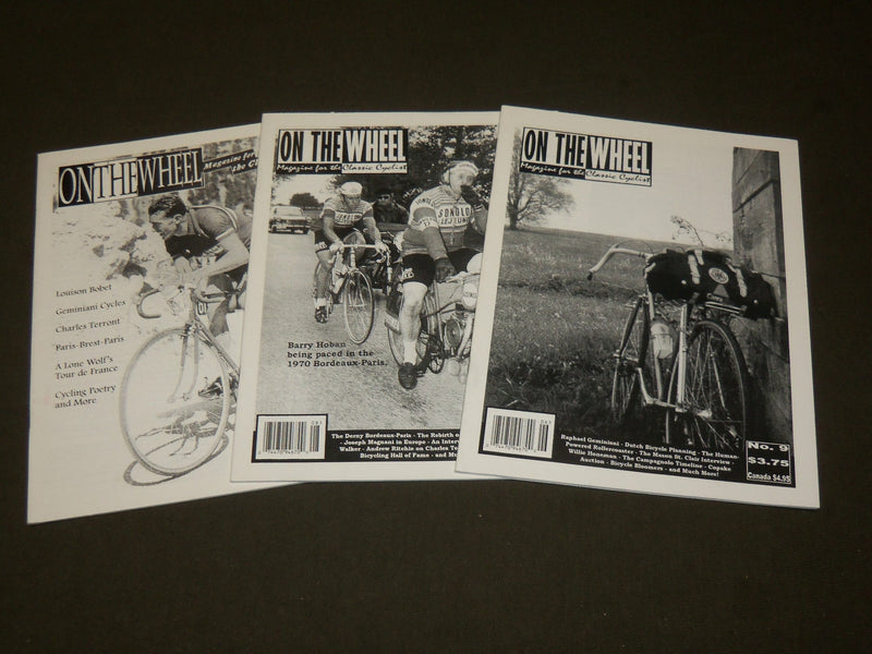 1999-2000 ON THE WHEEL MAGAZINE LOT OF 3 ISSUES - O 3265