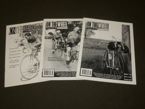 1999-2000 ON THE WHEEL MAGAZINE LOT OF 3 ISSUES - O 3265