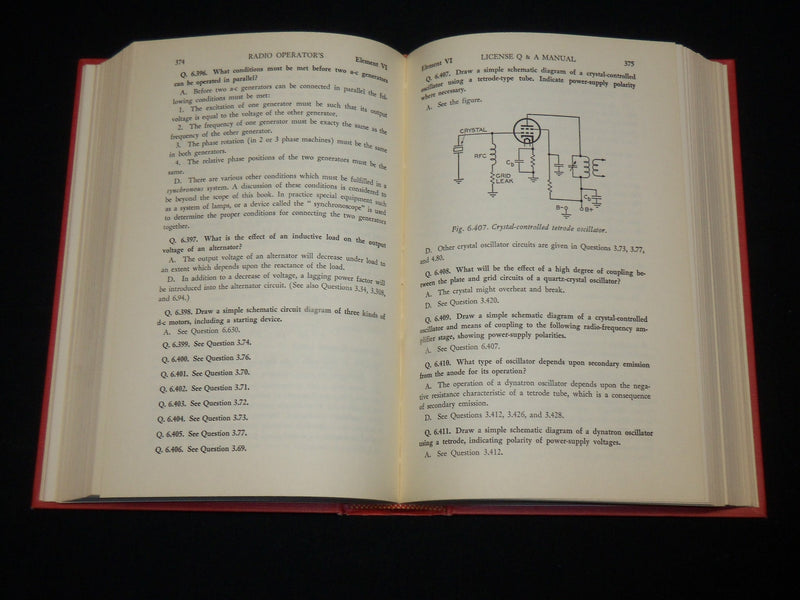 1957 RADIO OPERATOR'S LICENSE Q & A MANUAL BY MILTON KAUFMAN - KD 6369
