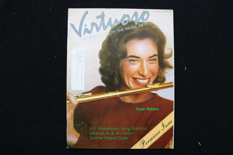 1980 JUNE/JULY VIRTUOSO MAGAZINE - PAULA ROBISON COVER - E 24617