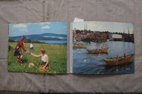 1960'S NOVA SCOTIA - CANADA'S OCEAN PLAYGROUND PICTURE BOOK - SOFTCOVER - K 3461