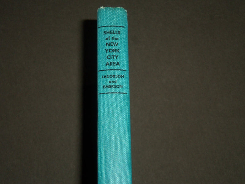 1961 SHELLS OF THE NEW YORK CITY AREA BY JACOBSON & EMERSON - KD 4415