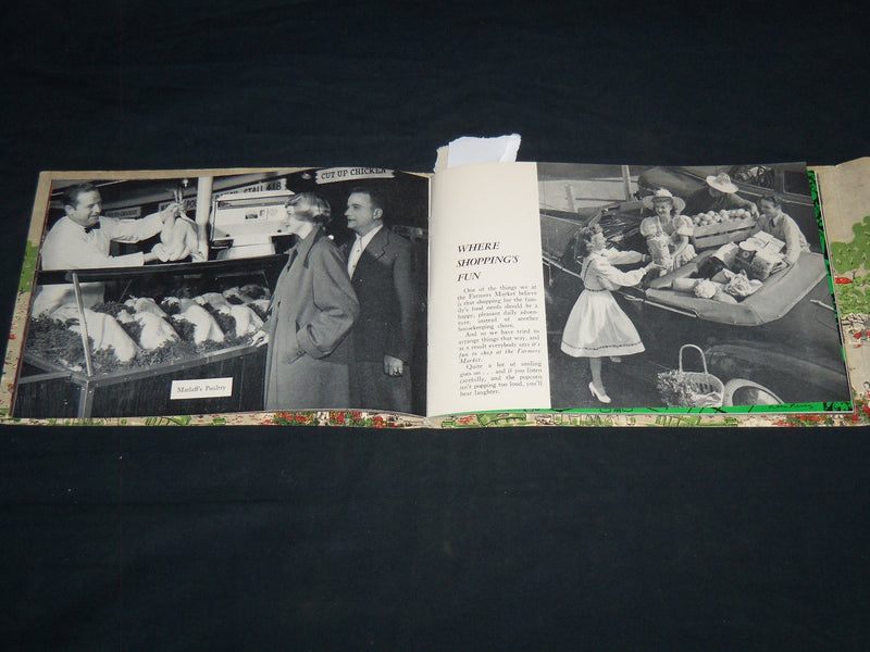 1950'S FARMERS MARKET LOS ANGELES SOUVENIR PROGRAM - J 8714