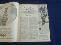 1965 JANUARY HOCKEY PICTORIAL MAGAZINE - ELMER VASKO COVER - ST 200Q