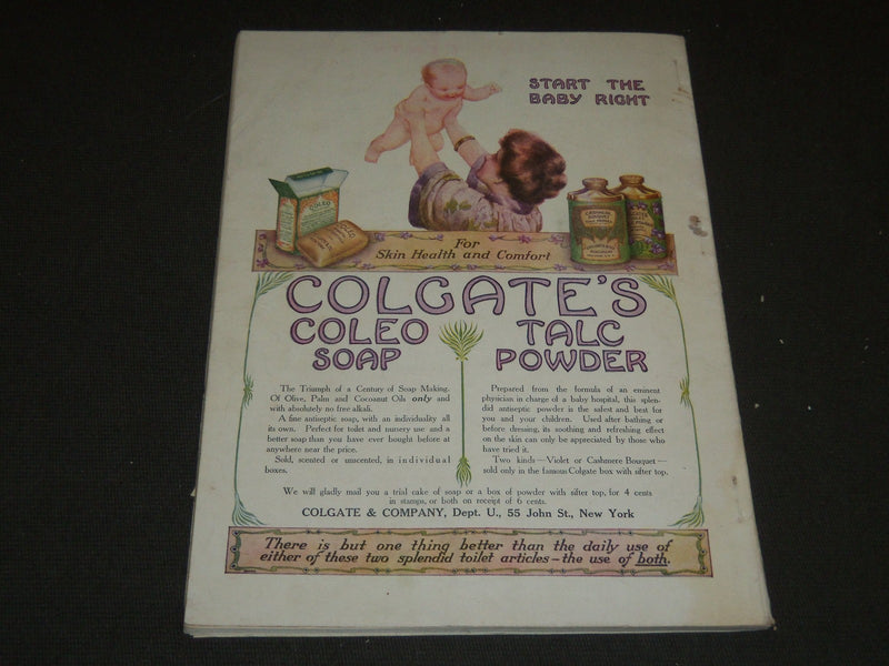 1907 OCTOBER NEW IDEA WOMAN'S MAGAZINE - COLOR FASHION - ILLUSTRATIONS - ST 256