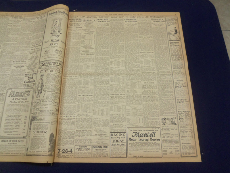 1917 JULY 14 NEW YORK TIMES - RUMOR KAISER HAS ABDICATED - NT 9303