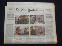 1998 AUG 30 NEW YORK TIMES NEWSPAPER-CLINTON RESOLUTE ON YELTSIN SUMMIT- NP 7134