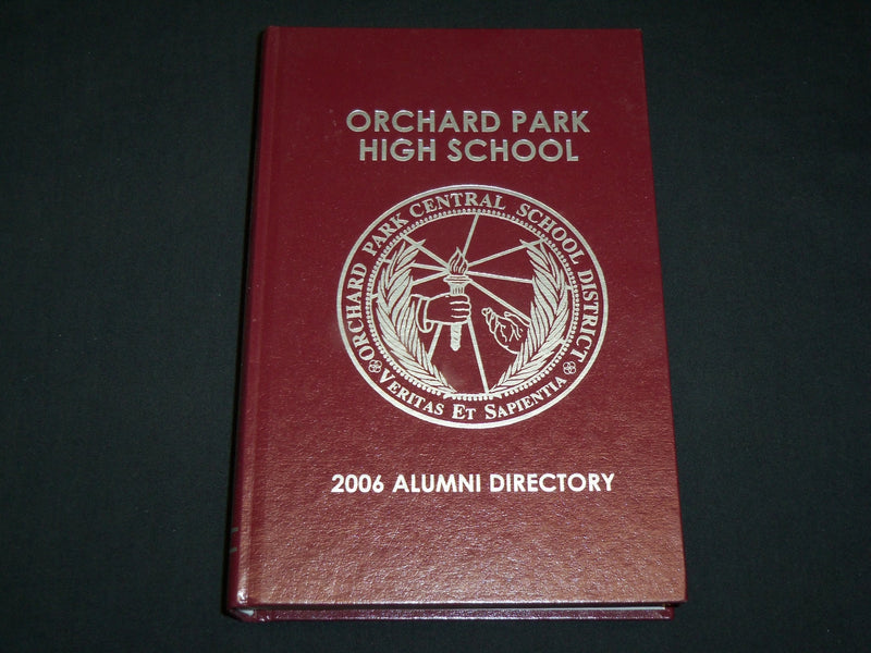 2006 ORCHARD PARK HIGH SCHOOL DIRECTORY BOOK - NEW YORK - KD 6346