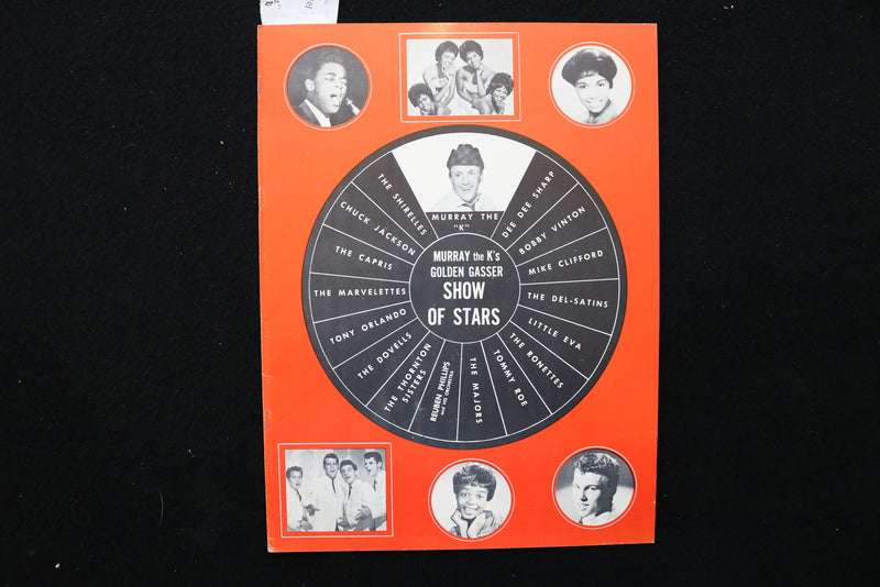 1960'S MURRAY THE K'S GOLDEN GASSER SHOW OF STARS PROGRAM -FOUR SEASONS - K 2264