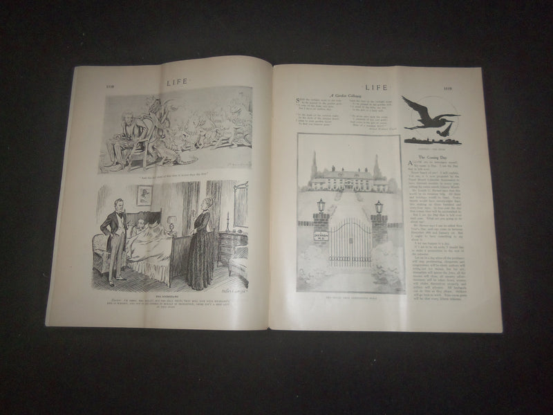 1919 JUNE 26 LIFE MAGAZINE - MEDICAL NUMBER - INTERESTING CASE OF HEART - L 769I