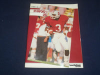 1990 OCTOBER 13 STANFORD UNIVERSITY VS USC FOOTBALL PROGRAM - ST 4974D