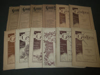 1892-1893 GOOD FORM MAGAZINE LOT OF 12 ISSUES - ILLUSTRATIONS & ADS - WR 380