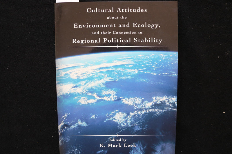 1999 ENVIRONMENT AND ECOLOGY, CONNECTION TO STABILITY BY LEEK SOFTCOVER- KD 9831